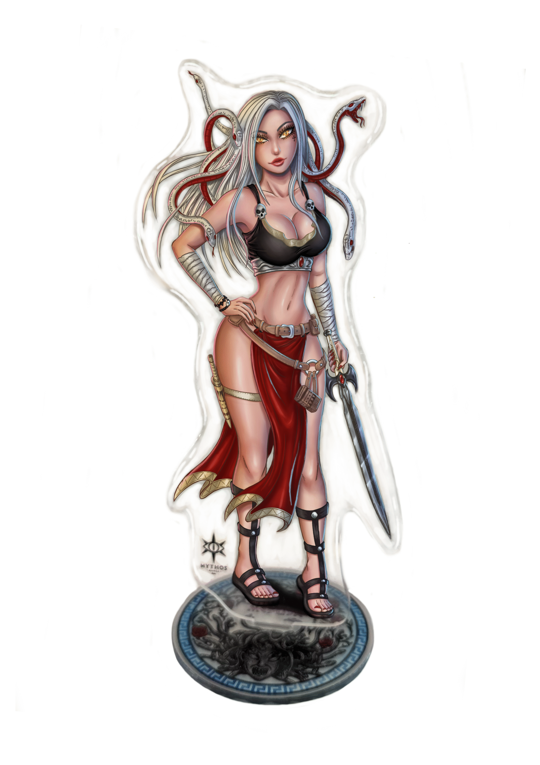 Medusa Acrylic Standee 12cm