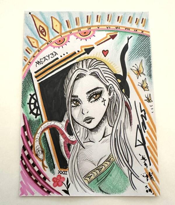 Medusa Original Art - Symbolik