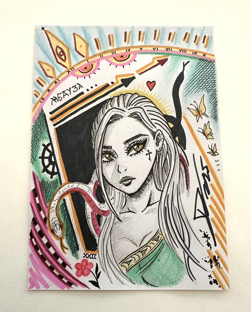 Medusa Original Art - Symbolik