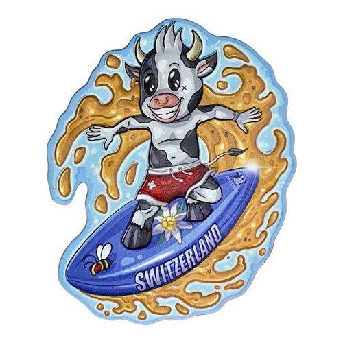 Surfer Mookai 3D Magnet