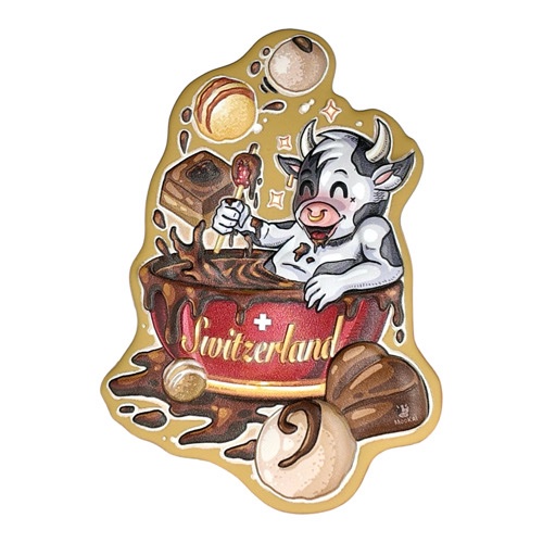 Schoggibad Mookai 3D Magnet
